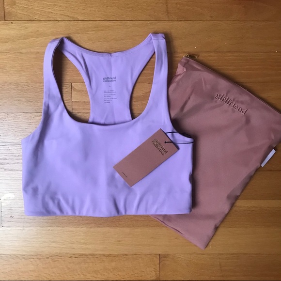 Girlfriend Collective Lilac Paloma Bra 